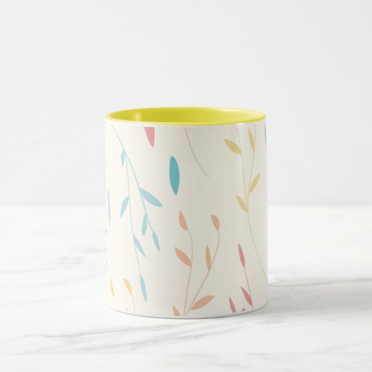Mug feuille d'arbre (Centre)