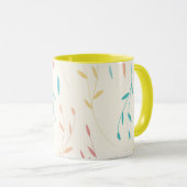 Mug feuille d'arbre (Devant droit)
