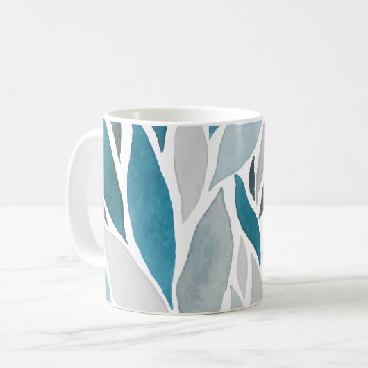 Mug feuille d'arbre (Devant gauche)