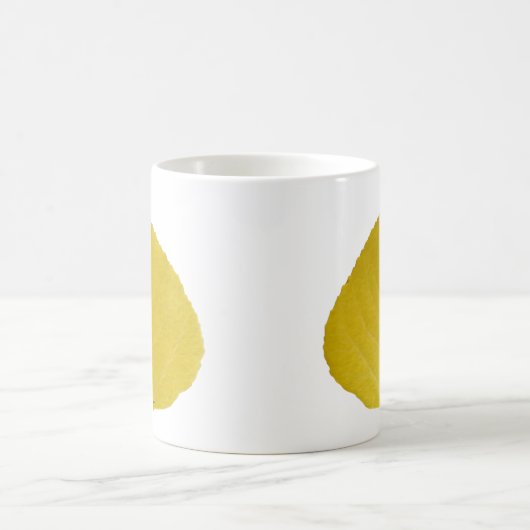 Mug Feuille d'Aspen jaune #5 (Centre)