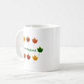 Mug Feuille d'automne de la Nouvelle Angleterre (Devant gauche)