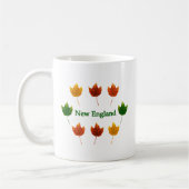 Mug Feuille d'automne de la Nouvelle Angleterre (Gauche)