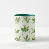 Mug Feuille de banane avec des triangles (Centre)