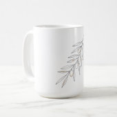 Mug Feuille de branche d'olive  (Devant gauche)