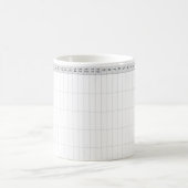 Mug Feuille de calcul d'Excel - vert (Centre)