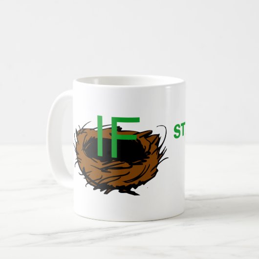 Mug Feuille de calcul imbriquée Si l'instruction Guru (Devant gauche)