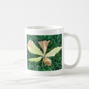 Mug Feuille de châtaignier colorée