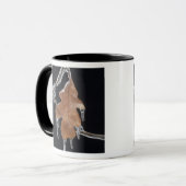 Mug Feuille de chêne avec glaçons après une tempête de (Devant gauche)