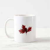 Mug Feuille de chêne rouge (Gauche)