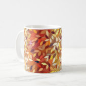 Mug Feuille de chute couleur Abstraite (Devant gauche)