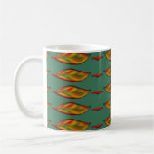 Mug Feuille de chute peinte à motifs (Gauche)