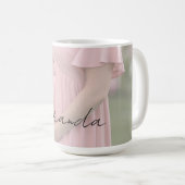 Mug Feuille de dégradé pour maman-to-be Baby shower ph (Devant droit)