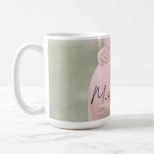 Mug Feuille de dégradé pour maman-to-be Baby shower ph