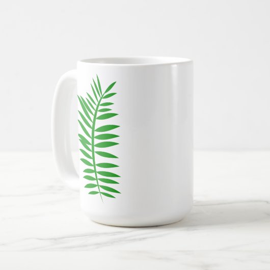 Mug feuille de Fernarbre (Devant gauche)
