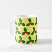 Mug Feuille de houx (Devant gauche)