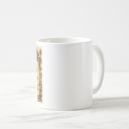Mug Feuille de lecture Così Fan Tutte (Mozart) (Devant droit)