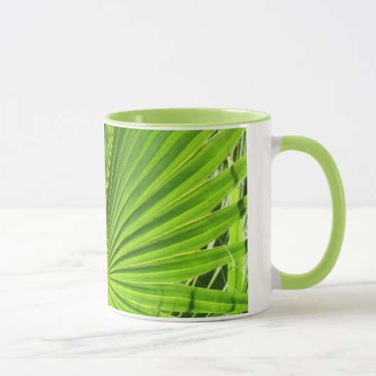 Mug - Feuille de palme au soleil (Droite)