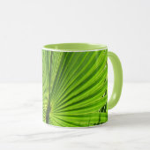 Mug - Feuille de palme au soleil (Devant droit)