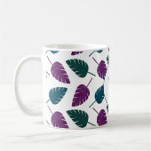 Mug Feuille de palme de banane tropicale initiale pers (Gauche)