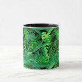 Mug Feuille de palmiers tropicaux (Centre)