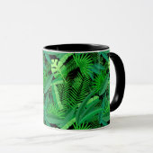 Mug Feuille de palmiers tropicaux (Devant droit)