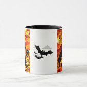 Mug Feuille de sorcière et d'automne de Halloween (Centre)