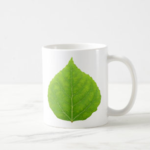 Mug Feuille de tremble verte #11