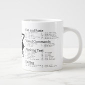 Mug feuille de triche VIM (Droite)
