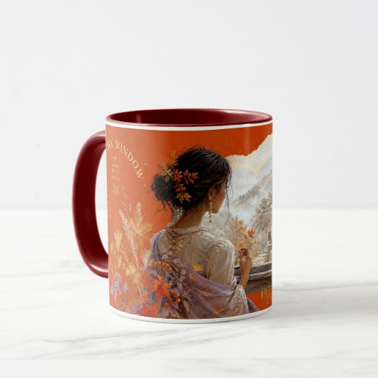 Mug feuille d'érable (Devant gauche)