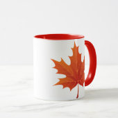 Mug Feuille d'érable (Devant droit)