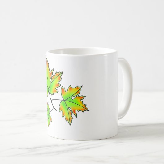 Mug Feuille d'érable (Devant droit)