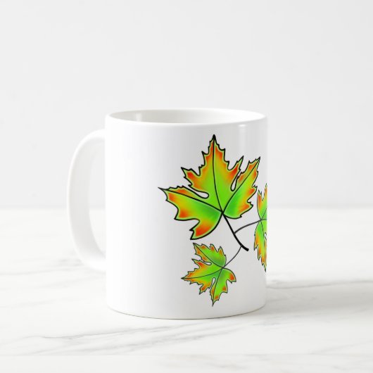 Mug Feuille d'érable (Devant gauche)