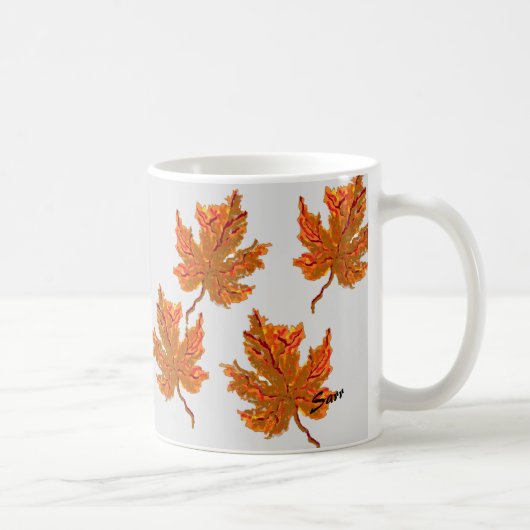 Mug : Feuille d'érable (Droite)