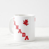 Mug Feuille d'érable Canada (Devant gauche)