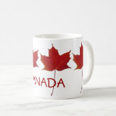Mug feuille d'érable canadienne rouge - Canada (Devant droit)