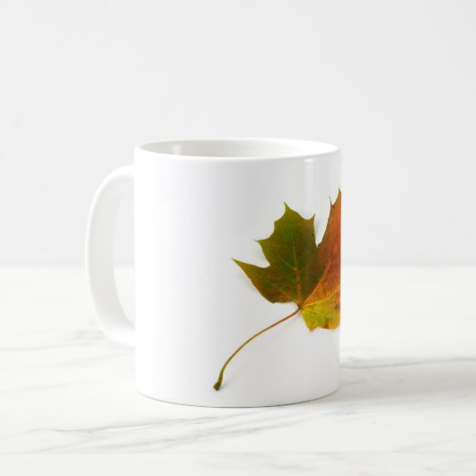 Mug Feuille d'érable d'automne (Devant gauche)