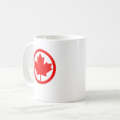 Mug Feuille d'érable du Canada (Devant gauche)