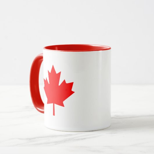 Mug Feuille d'érable du Canada (Devant gauche)