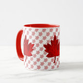 Mug Feuille d'érable du Canada par Shirley Taylor (Devant gauche)