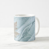 Mug Feuille d'érable gelée sur glace (Devant droit)
