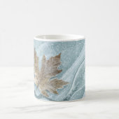 Mug Feuille d'érable gelée sur glace (Centre)