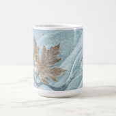 Mug Feuille d'érable gelée sur glace (Centre)