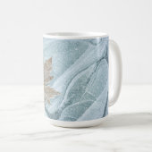Mug Feuille d'érable gelée sur glace (Devant droit)