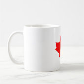 Mug Feuille d'érable RedTransp les cadeaux de Zazzle (Gauche)