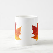 Mug Feuille d'érable rouge (Centre)