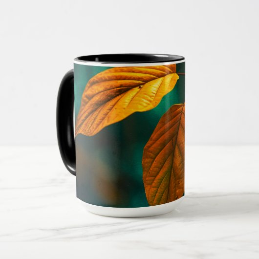 Mug Feuille d'or (Devant gauche)