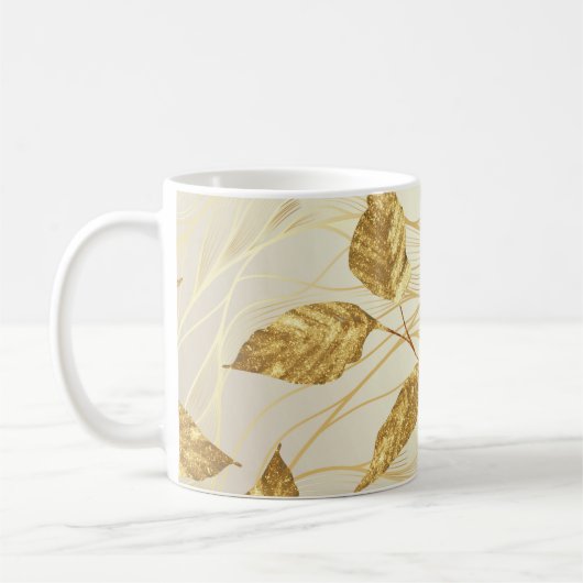 Mug Feuille d'or (Gauche)
