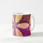 Mug Feuille et boue florale (Devant droit)