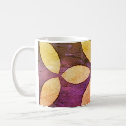 Mug Feuille et boue florale (Gauche)