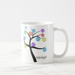 Mug Feuille microscopique de cellules de conception